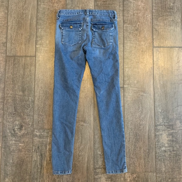 Joe’s Jeans Girls Zipper Moto Skinny Jeans - Picture 6 of 7